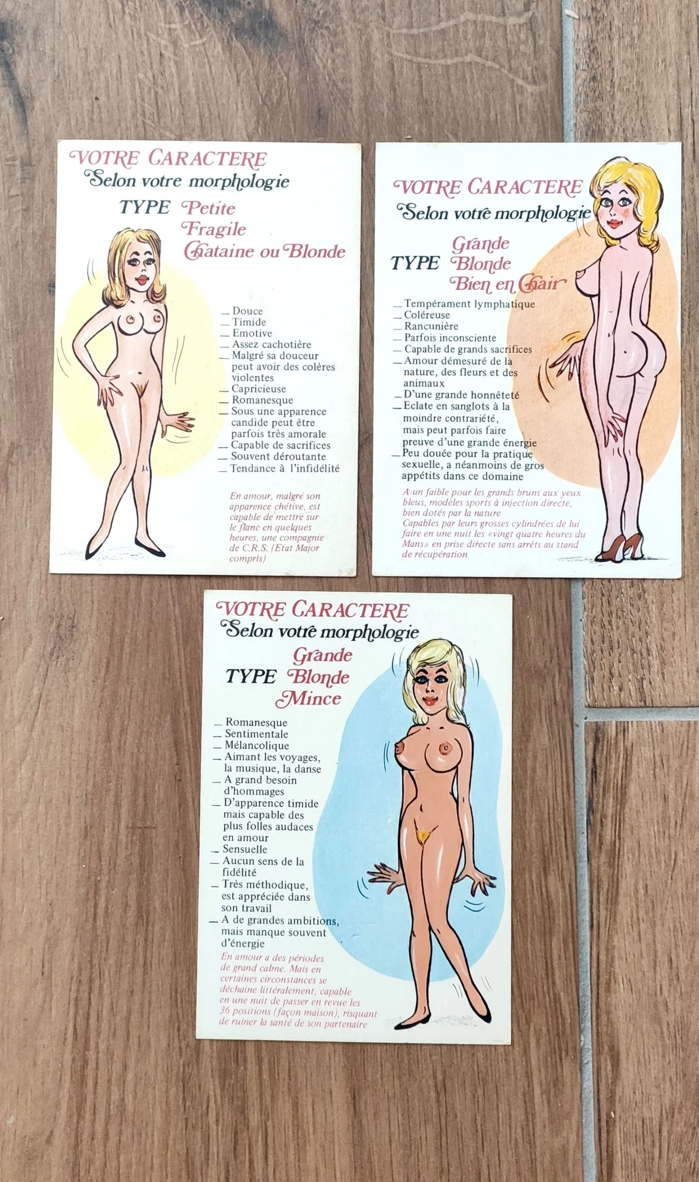 Lot cartes postales humoristique 